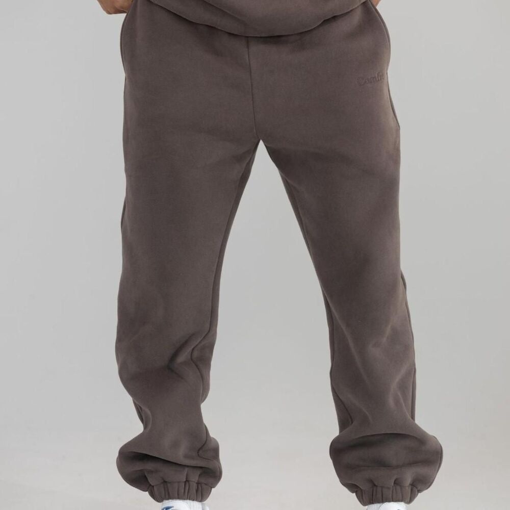 Comfrt Women's Brown Joggers-tracksuits